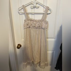 Woman’s mini dress.